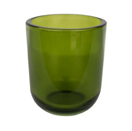 Green Glass Tumbler