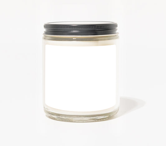 9 oz Clear Glass Jar